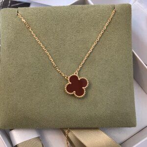 Van Cleef & Arpels 18k red necklace
